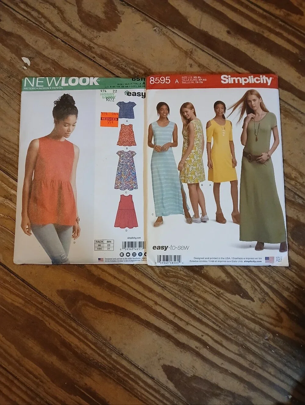 Easy-to-sew Simplicity Patterns - Picture 1 of 5